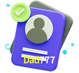 Tornar-se um membro do Dad777 é muito simples